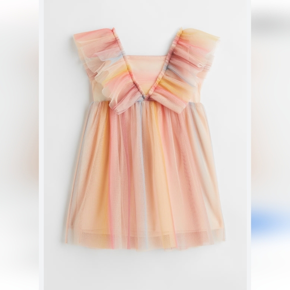 H&M Other - H&M Pleated Tulle Dress Size 10 girl